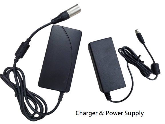 Difference between the power supply and the Lithium / Lead-acid battery charger?